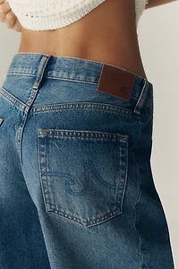 AG Hattie Cotton Denim Shorts