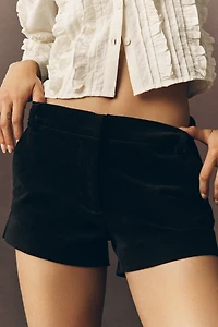 Joe's Jeans The Mini Velvet Trouser Shorts