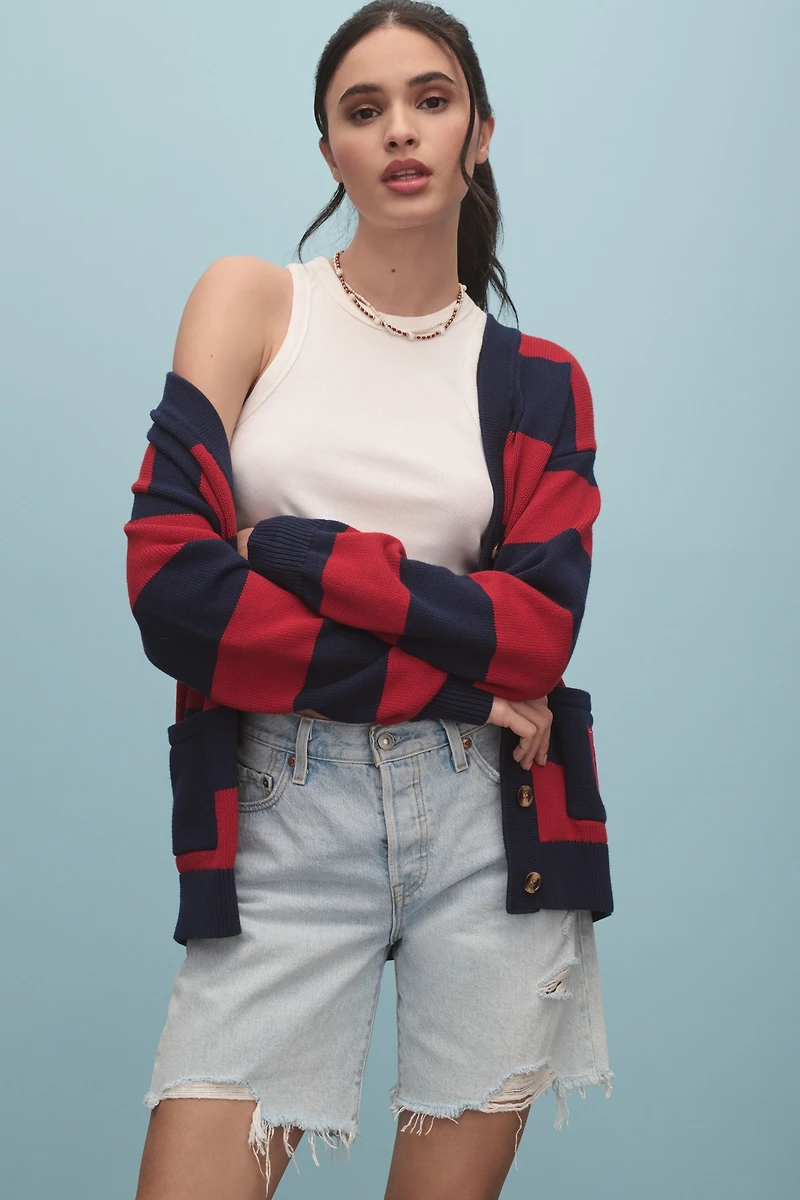 Levi's 501 Mid-Thigh Denim Shorts