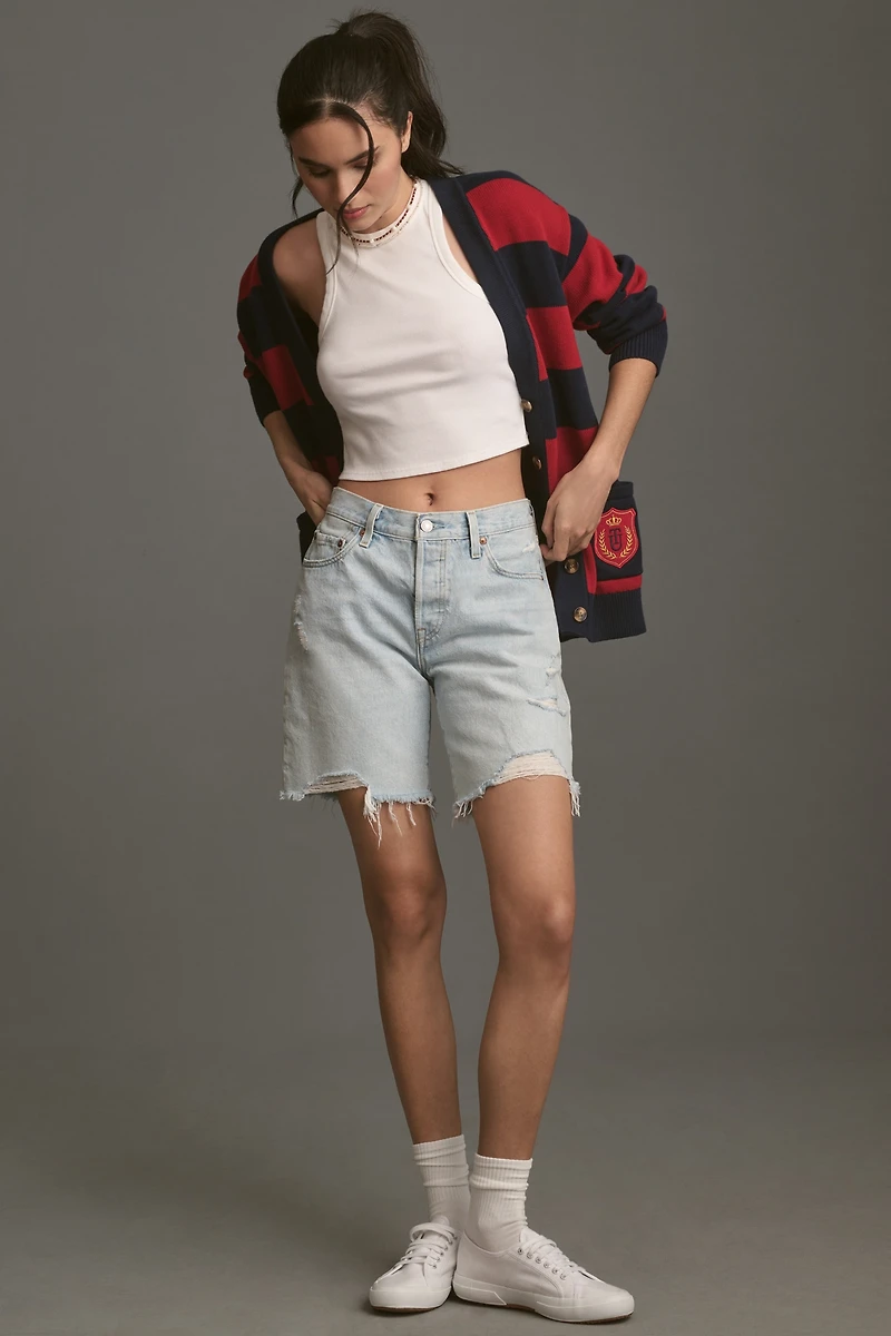 Levi's 501 Mid-Thigh Denim Shorts
