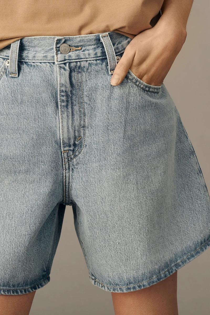 Levi's 100% Cotton High-Rise Baggy Shorts