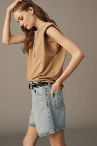 Levi's 100% Cotton High-Rise Baggy Shorts