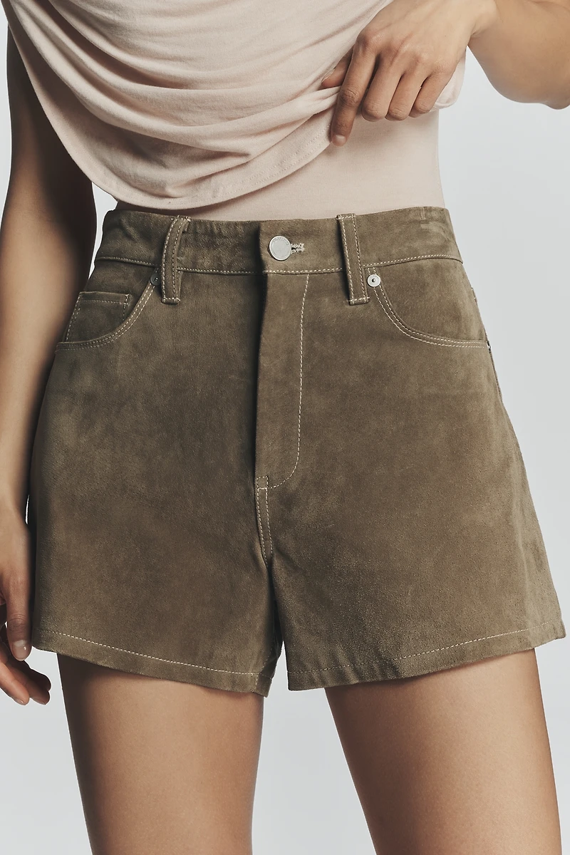 BLANKNYC Pickle Suede Shorts