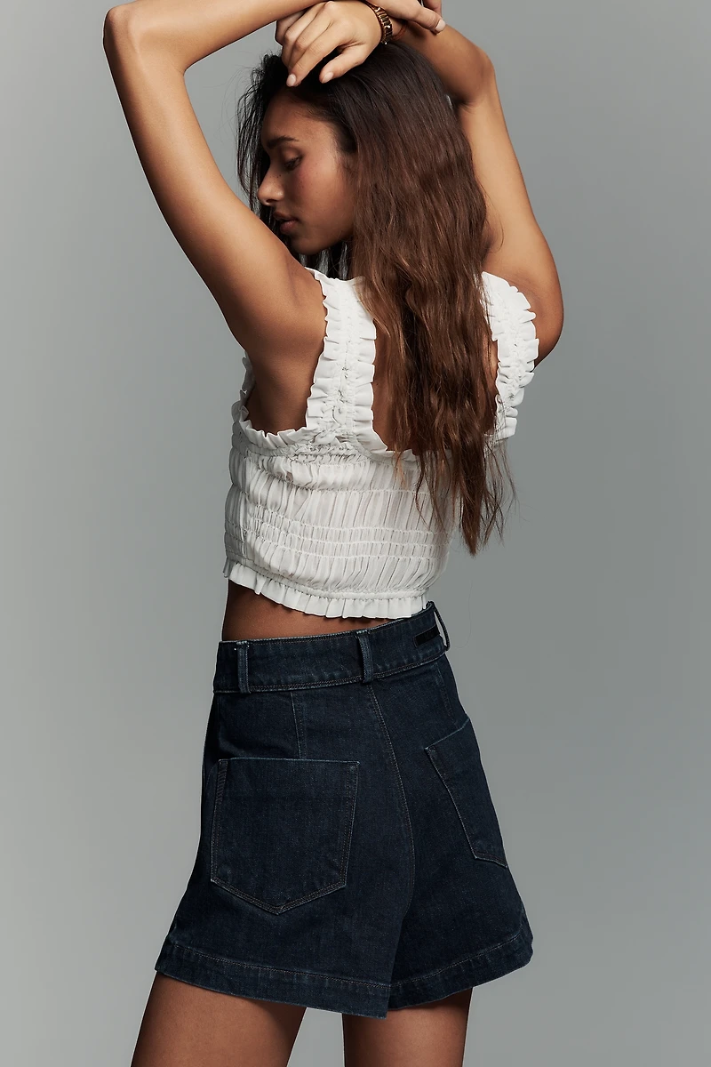 PAIGE Camille Cotton Shorts