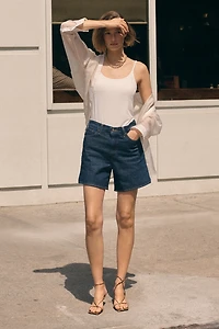 PAIGE Dani Denim Shorts