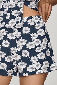Maeve Mid-Rise Floral Shorts