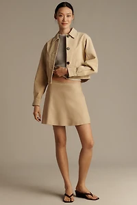 By Anthropologie Wrap Skort