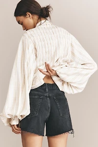 AGOLDE Parker Denim Long Shorts