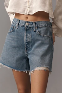 AGOLDE Parker Denim Long Shorts