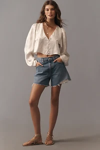 AGOLDE Parker Denim Long Shorts