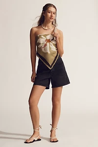 AGOLDE V-Waist Denim Shorts
