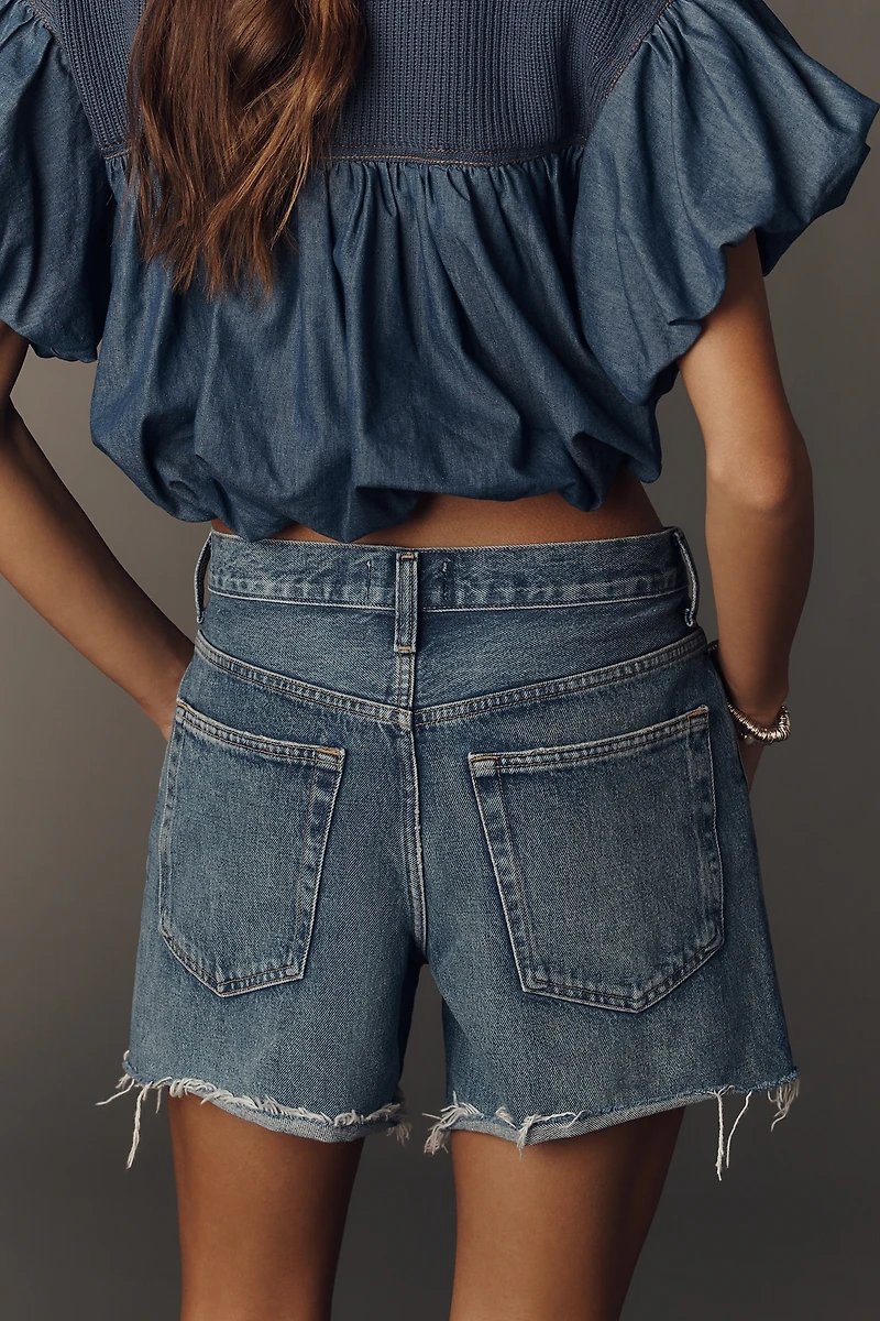 AGOLDE NYE Denim Shorts