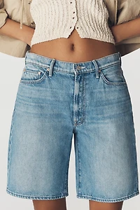MOTHER Undercover Bermuda Denim Shorts