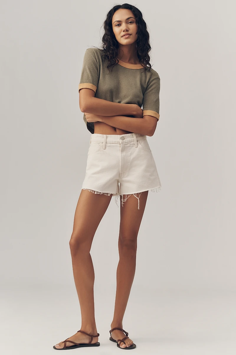 MOTHER The Dodger Fray High Rise Shorts