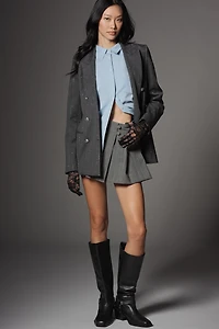 Maeve Room Service Pleated Skort