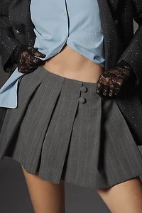 Maeve Room Service Pleated Skort