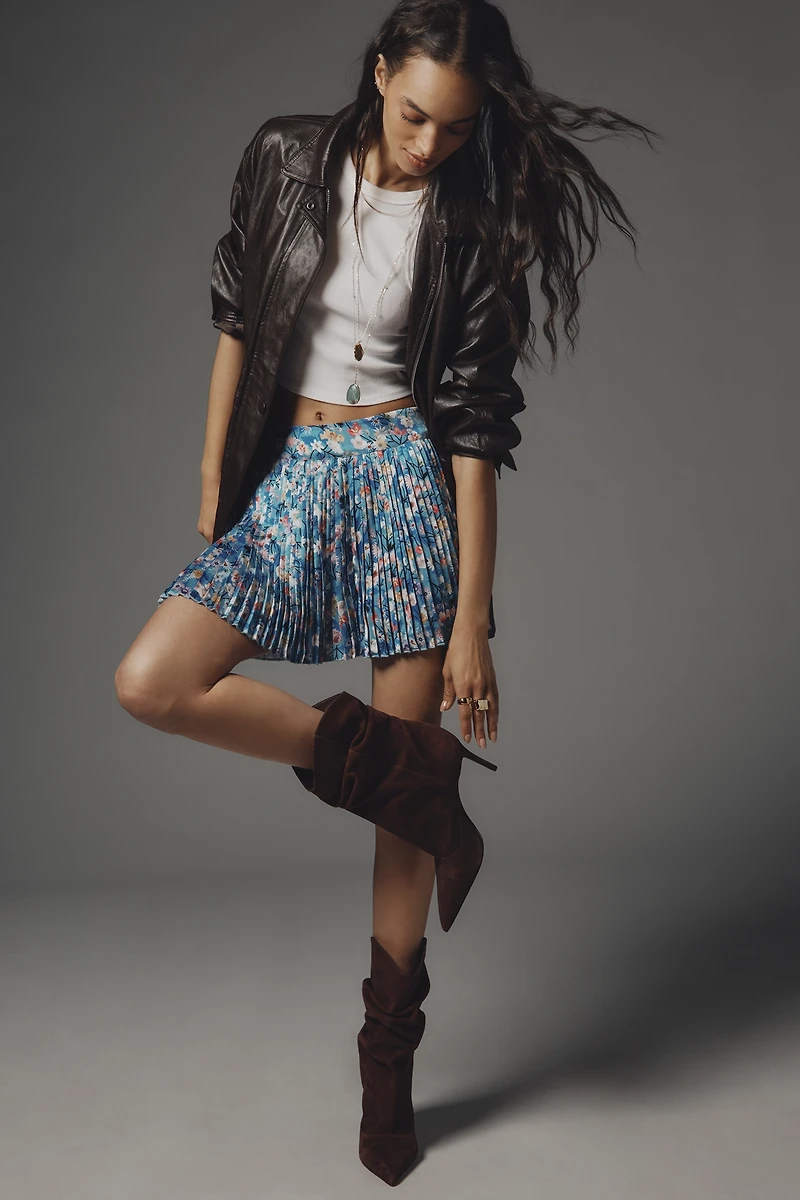 Ranna Gill Pleated Skirty Shorts