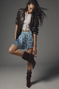 Ranna Gill Pleated Skirty Shorts