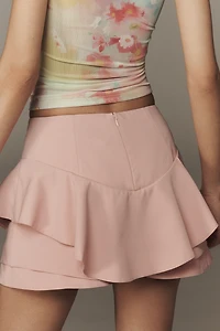 English Factory Layered Mini Skort