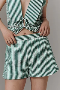 WAYF Seersucker Shorts