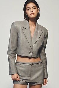 Lamarque Lonnie Leather Mini Skort