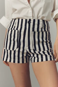 The Colette Linen Blend Shorts by Maeve