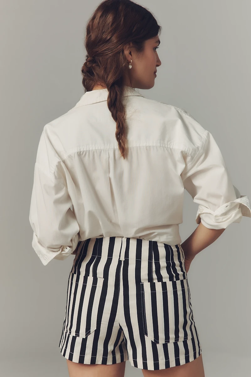 The Colette Linen Blend Shorts by Maeve