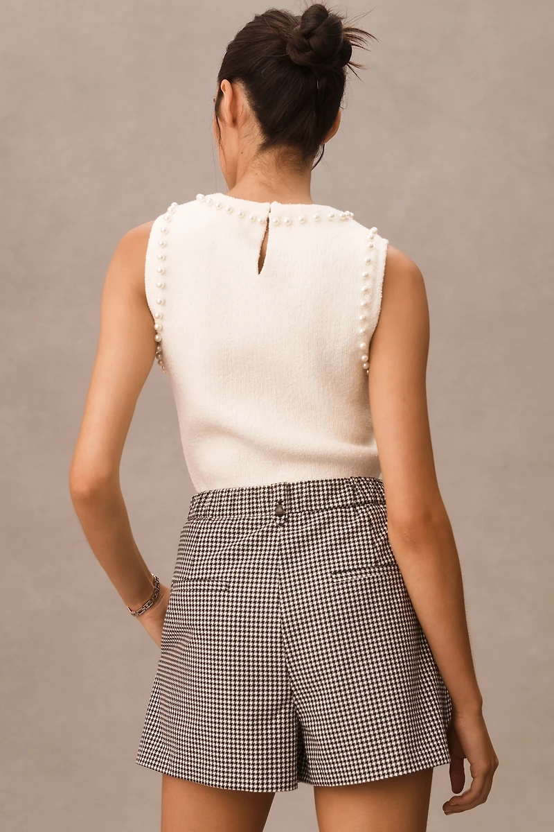 Maeve Menswear Pleated Skort