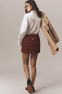 The Kit High-Rise Utility Skort by Pilcro