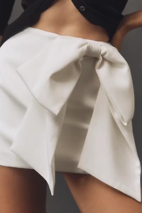 Endless Rose Oversized Bow Mini Skort
