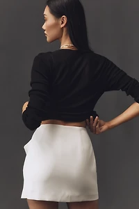 Endless Rose Oversized Bow Mini Skort