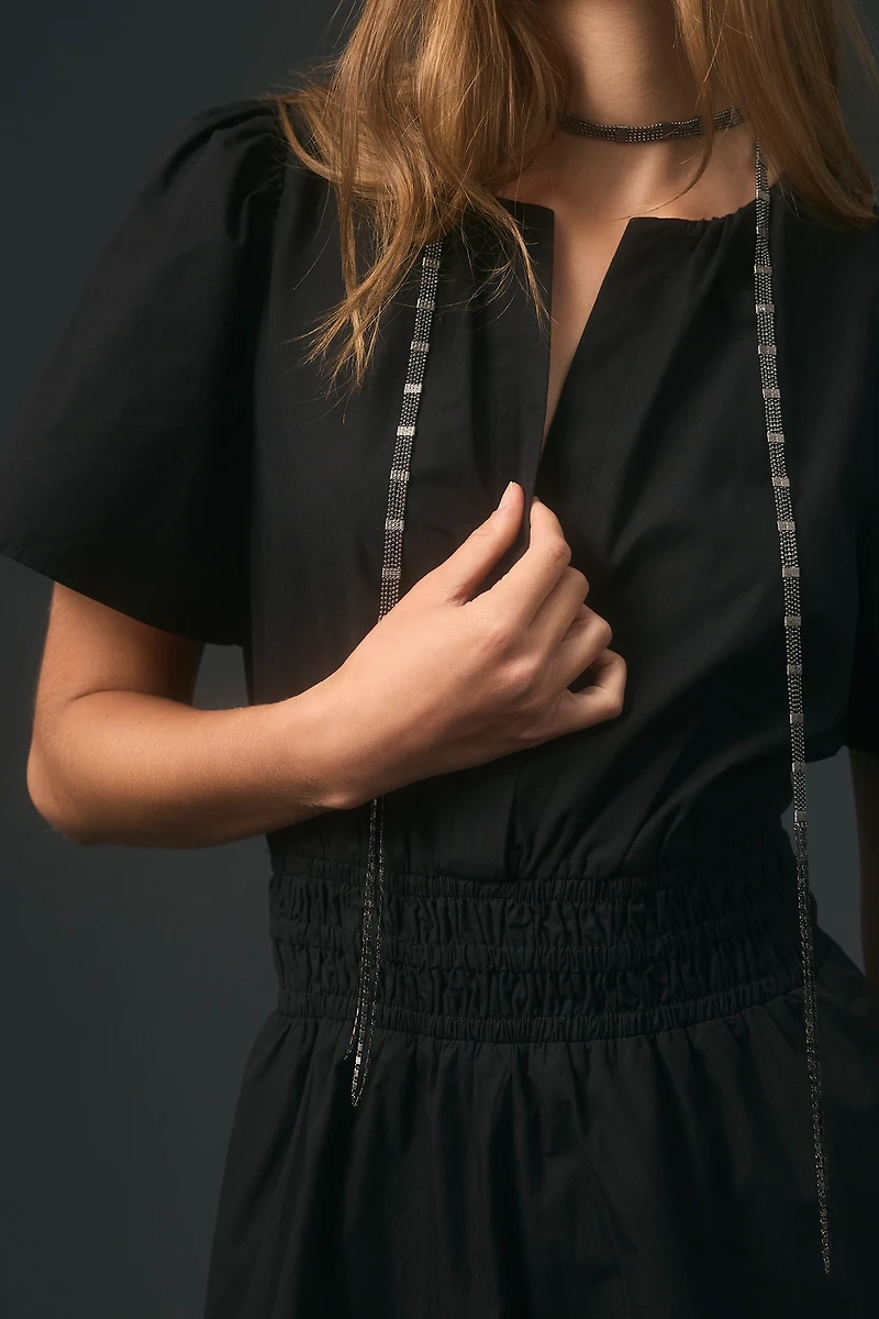 The Somerset Poplin Romper