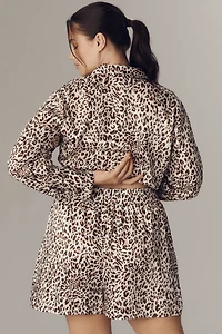 Maeve Printed Silky Shorts