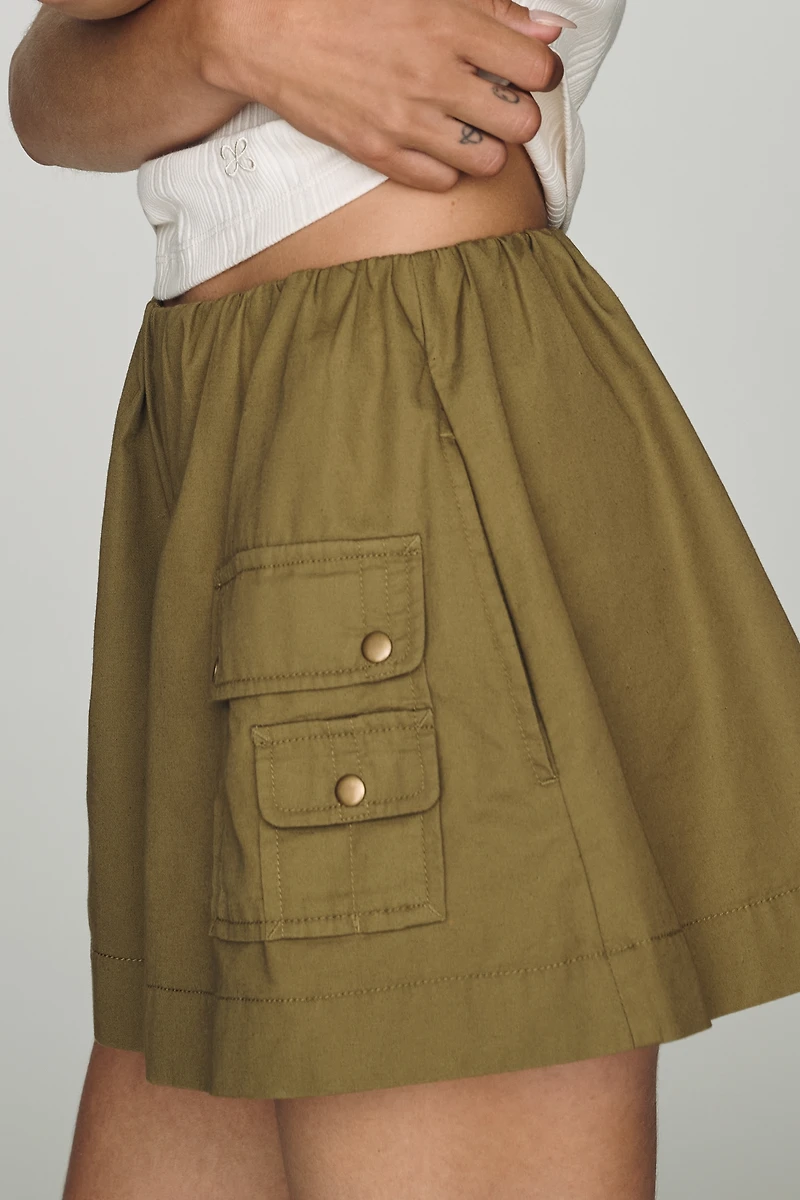 By Anthropologie Mixed Utility Shorts