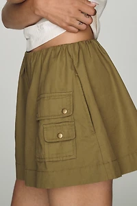 By Anthropologie Mixed Utility Shorts