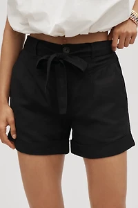Sanctuary Daylight Linen Blend Shorts
