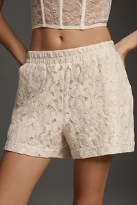 Sanctuary Lace Track Shorts