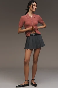 NIA Fennel Pleated Skort