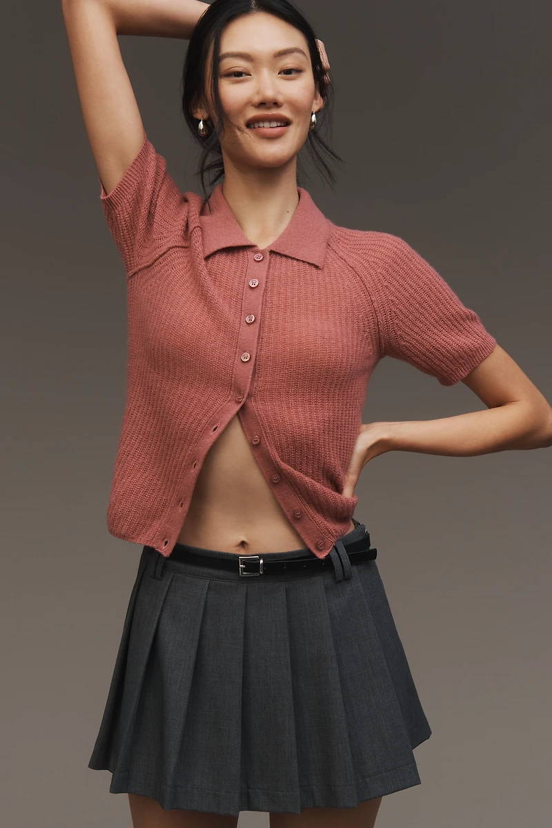 NIA Fennel Pleated Skort