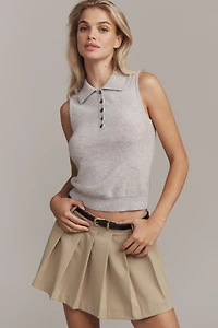 NIA Fennel Pleated Skort