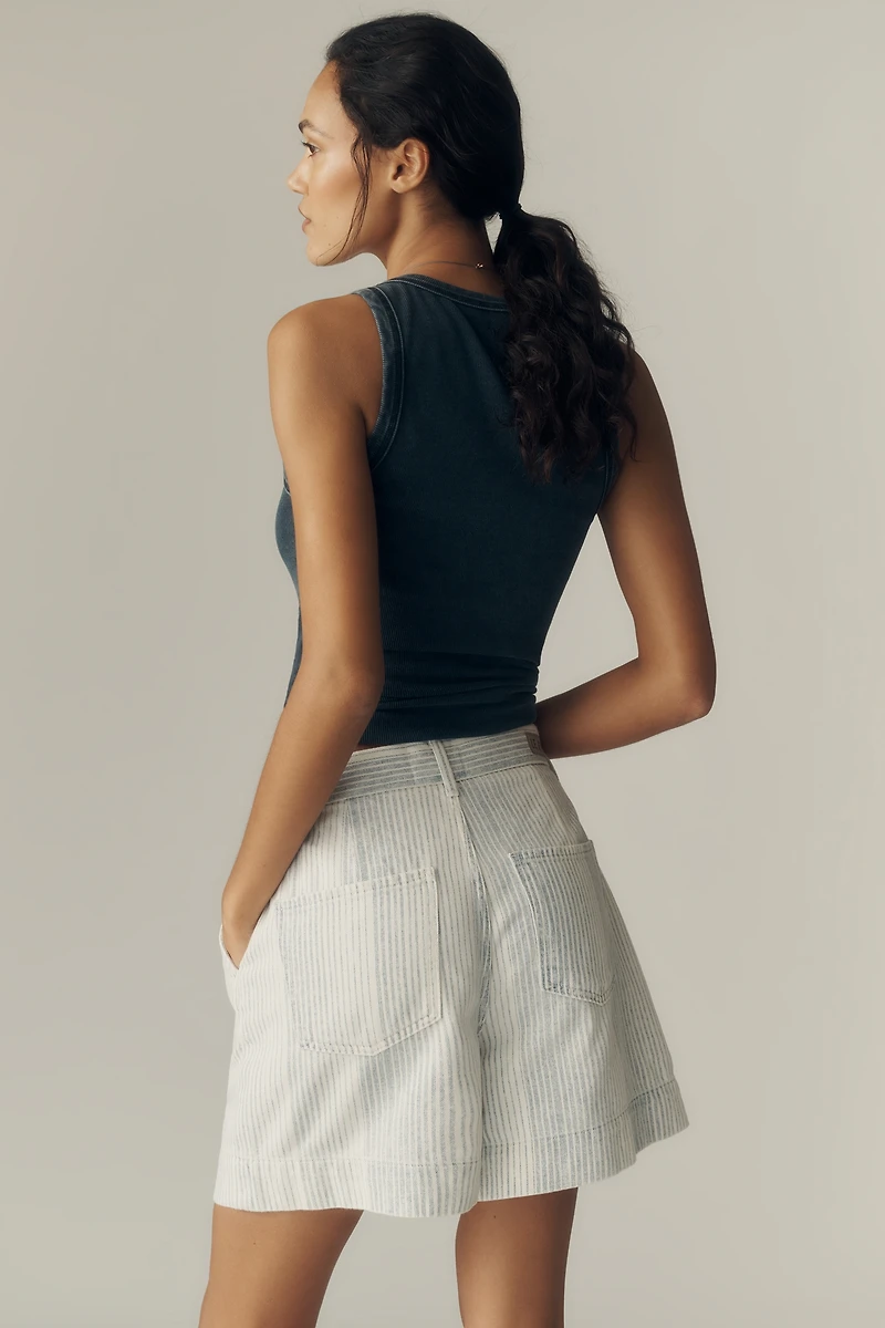 LE JEAN 100% Cotton Trouser Shorts
