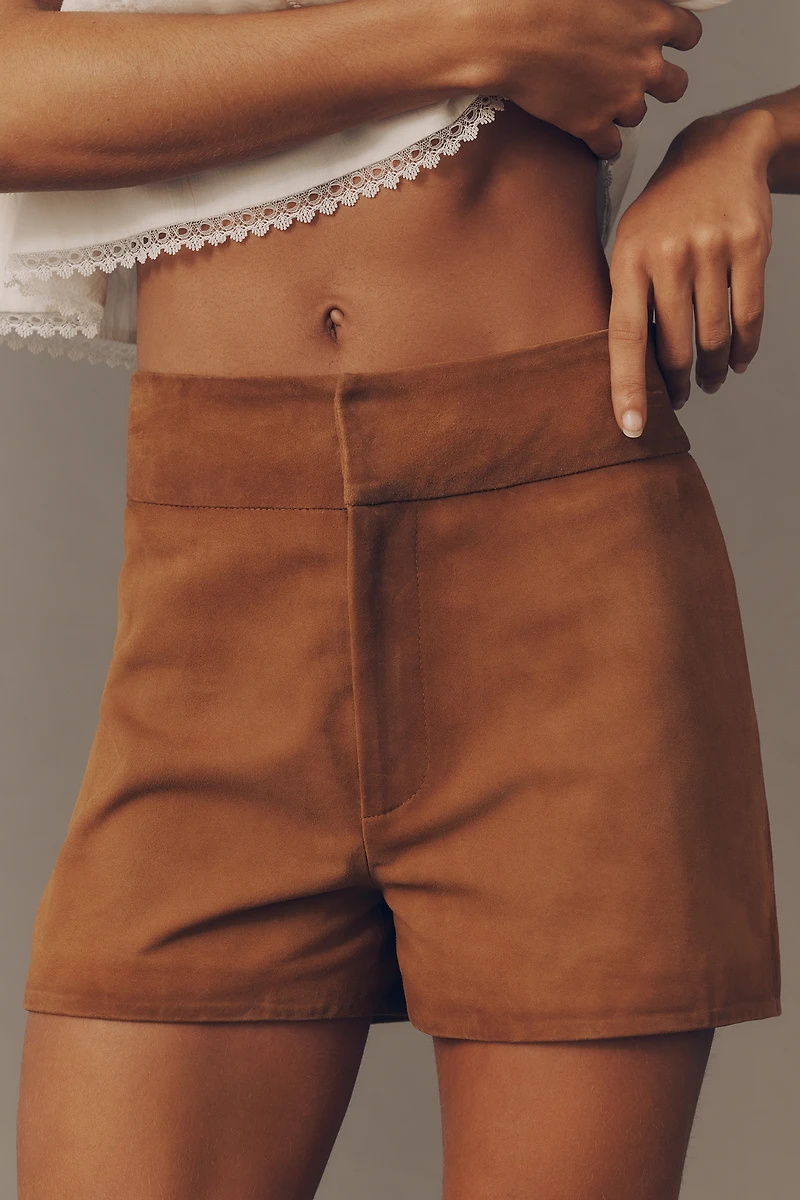 Walter Baker Kendra Suede Shorts