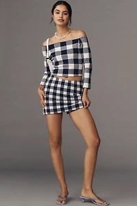 SER.O.YA Serrah Knit Mini Skort