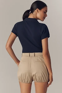 SER.O.YA Jo Pleated Bubble Shorts