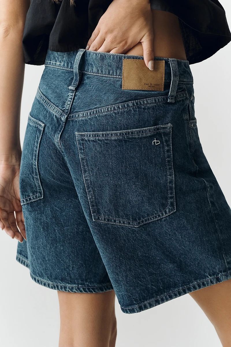rag & bone Kaia Cotton High Rise Shorts