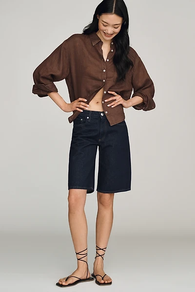 rag & bone Ariel Cotton High-Rise Shorts
