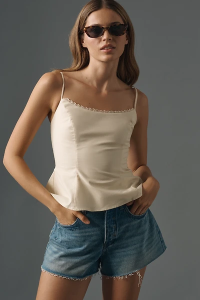 The Everyday Denim Shorts by Pilcro