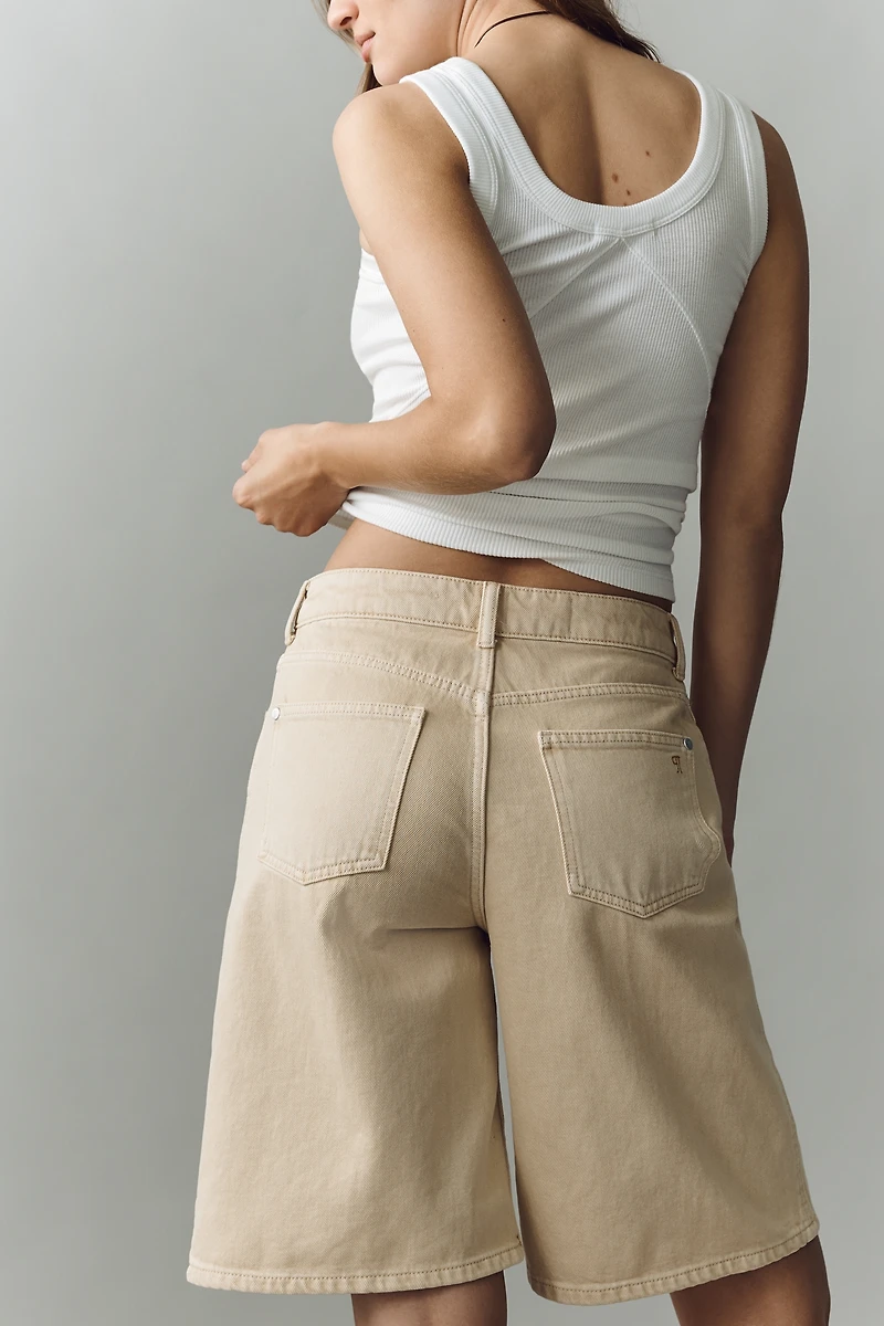 Pilcro Classic Bermuda Denim Shorts