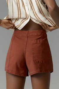 Pilcro Belted Camp Shorts