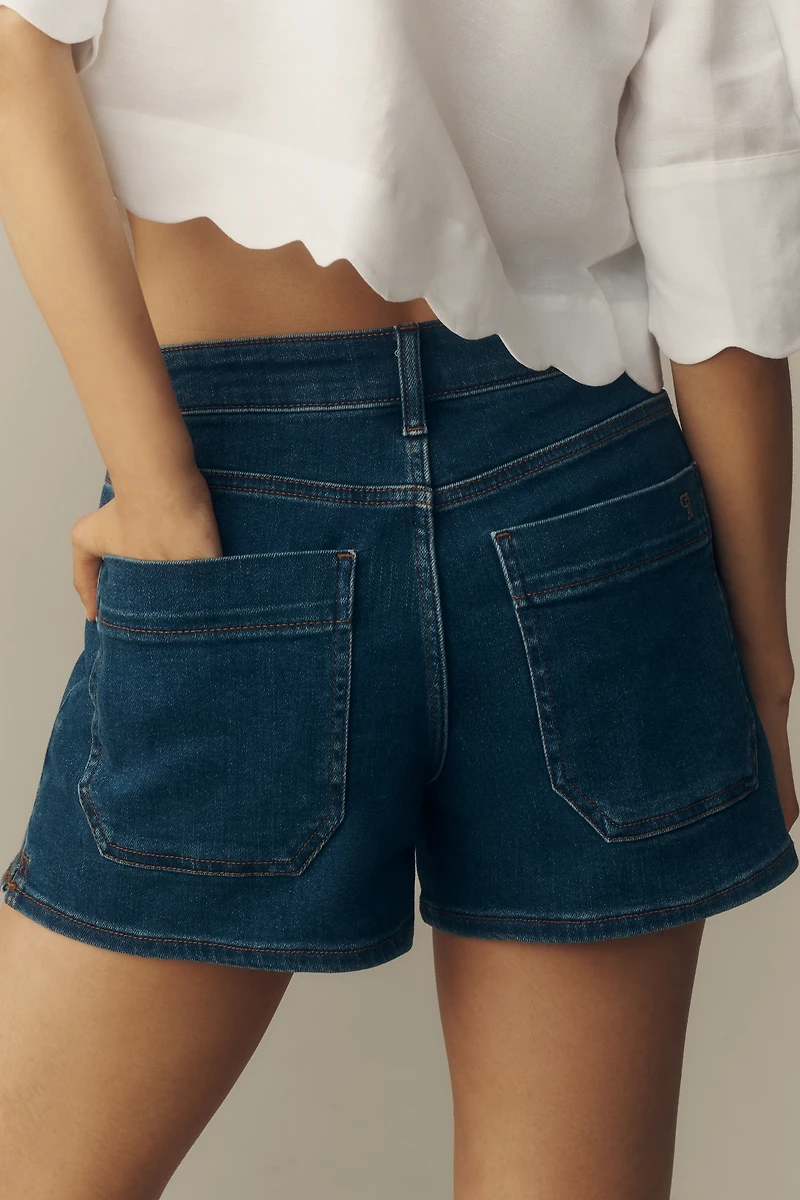 The Rylan High-Rise Shorts by Pilcro